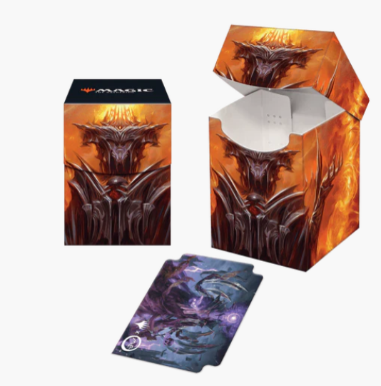 (image for) MTG Tales of Middle Earth 100+ Deck Box Sauron v 2